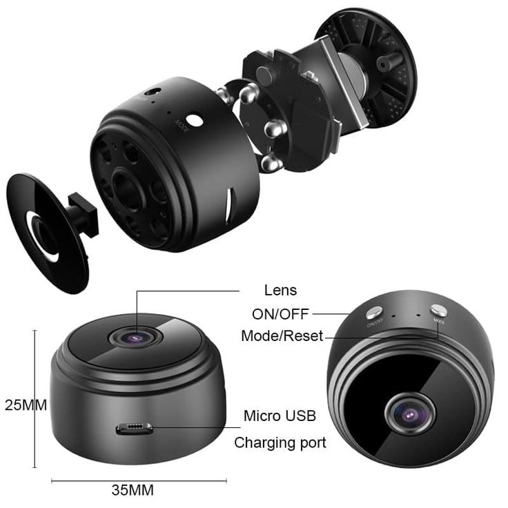 🔥CAMARA ESPIA INALAMBRICA ANGULAR MINI MAX🎁Regalo para tu hogar.