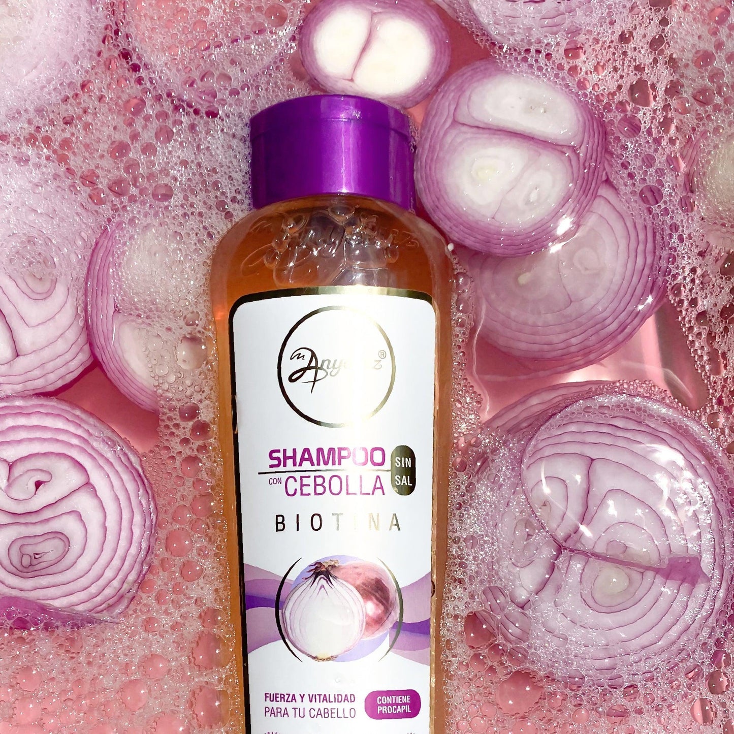 ANYELUZ- 🔥SHAMPOO DE CEBOLLA SIN SAL🎁 REGALO PARA EL HOGAR