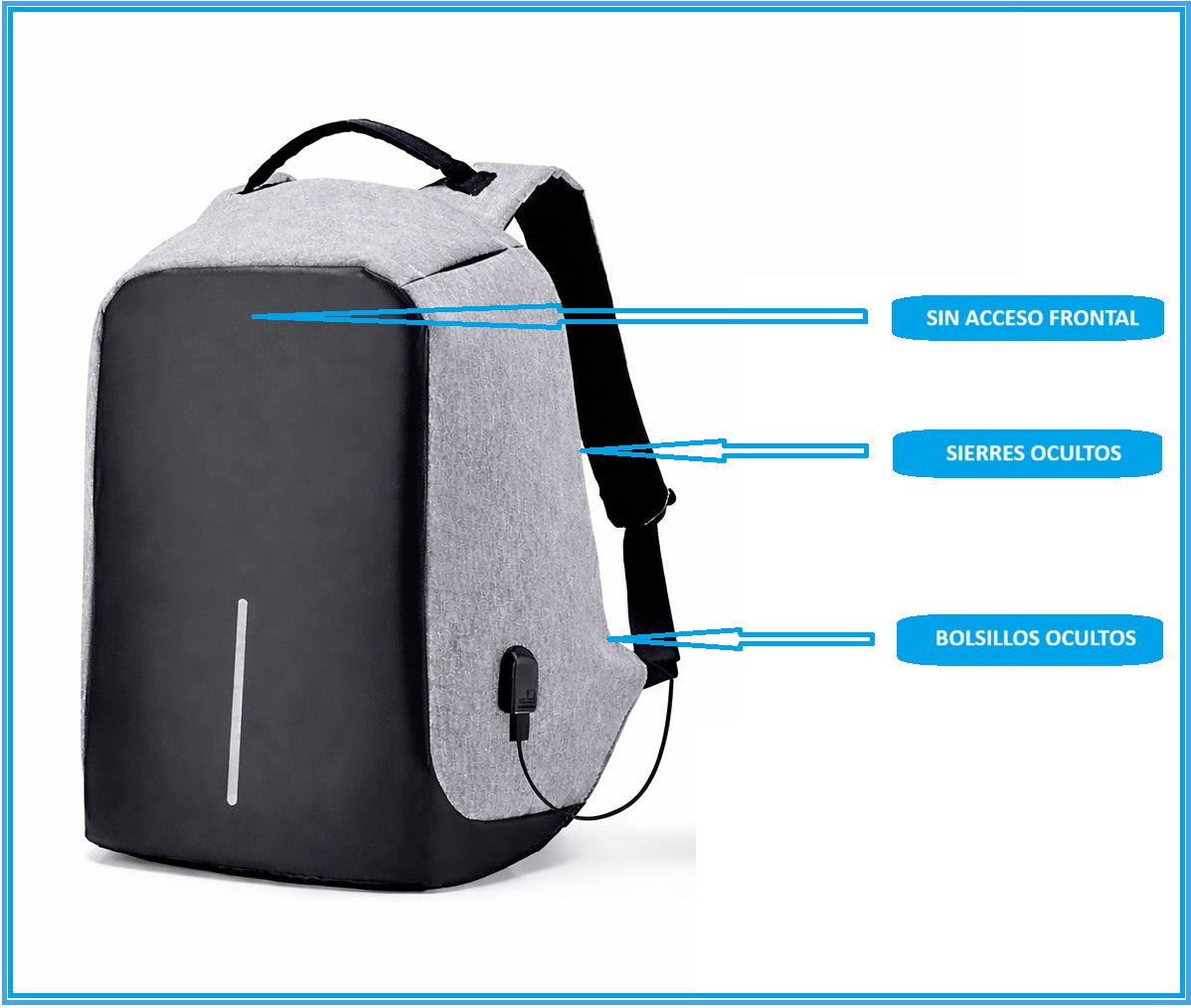 🤗BOLSO ANTIRROBO🤩