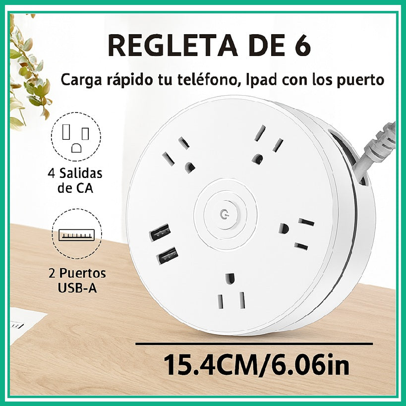 EXTENSION REDONDA MULTITOMA