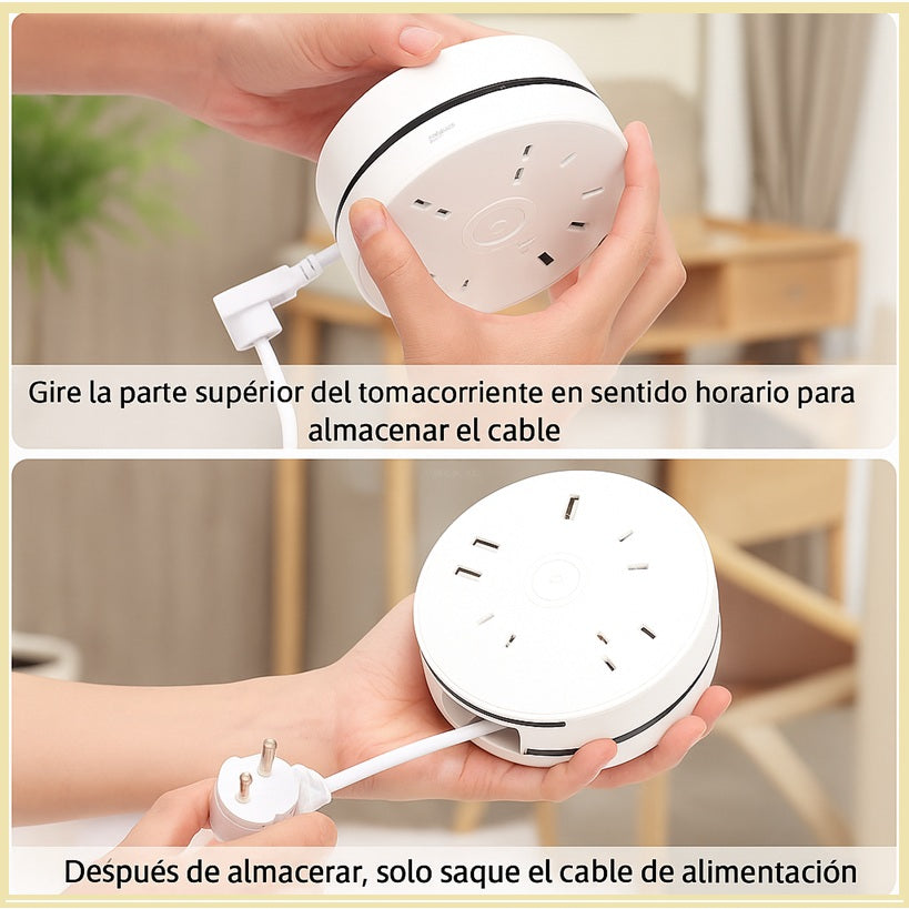 EXTENSION REDONDA MULTITOMA