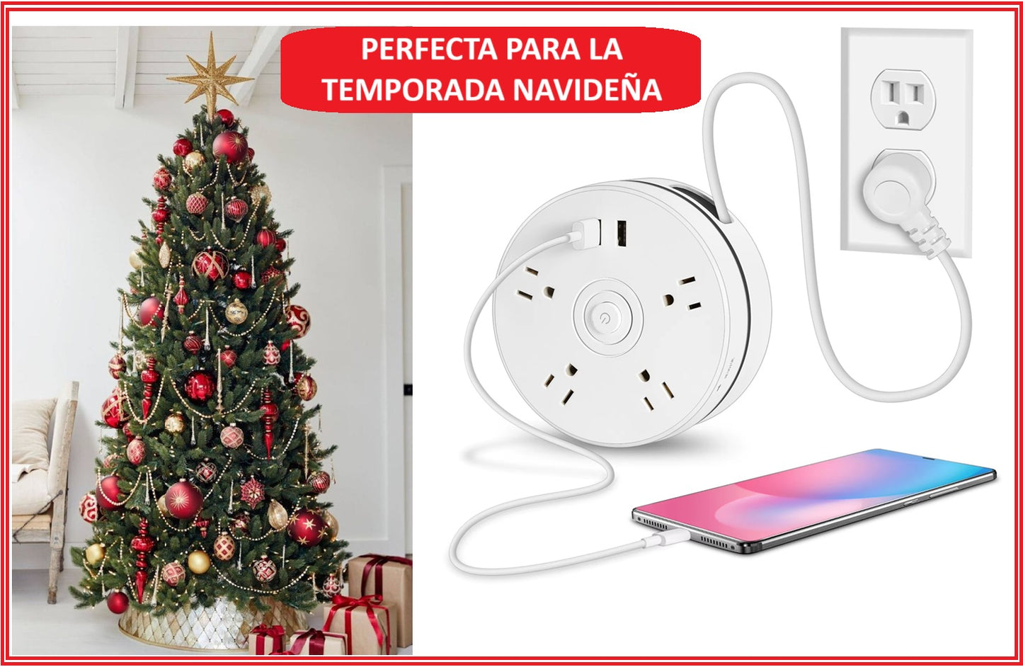 EXTENSION REDONDA MULTITOMA